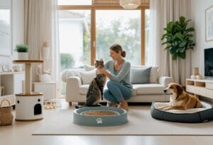 Read more about the article Sådan skaber du harmoni mellem katte- og hundeprodukter i hjemmet